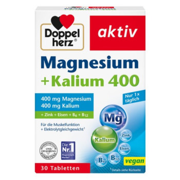 DOPPELHERZ Magnesium+Kalium Tabletten