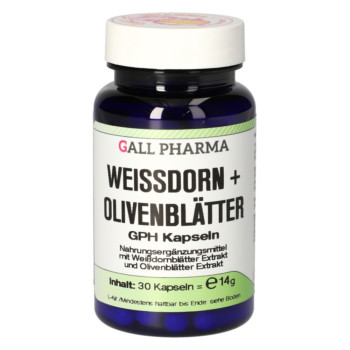 WEISSDORN+OLIVENBLÄTTER GPH Kapseln