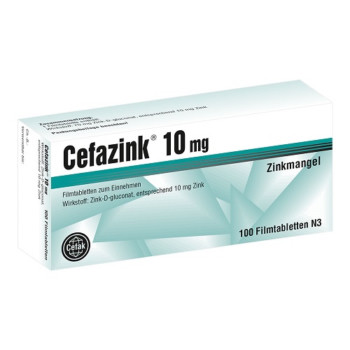 CEFAZINK 10 mg Filmtabletten