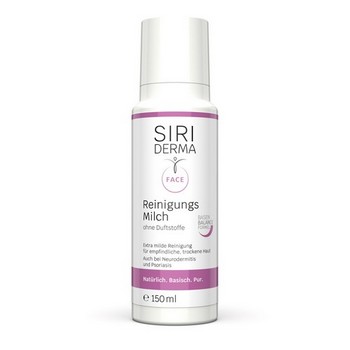 SIRIDERMA Reinigungsmilch ohne Duftstoffe