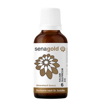 BIOCHEMIE Senagold 6 Kalium sulfuricum D 6 Globuli
