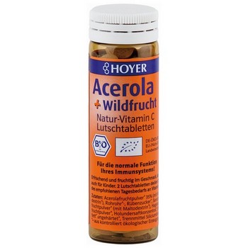 ACEROLA & WILDFRUCHT Vitamin C Lutschtabletten