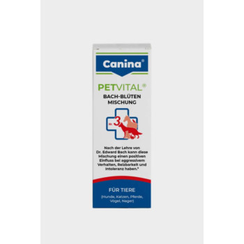 PETVITAL Bachblüten Nr.3 Globuli vet.