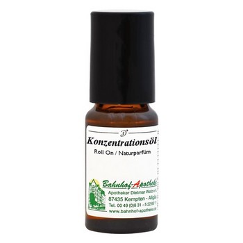 KONZENTRATIONSÖL Naturparfüm Roll-on