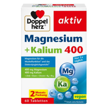 DOPPELHERZ Magnesium+Kalium Tabletten