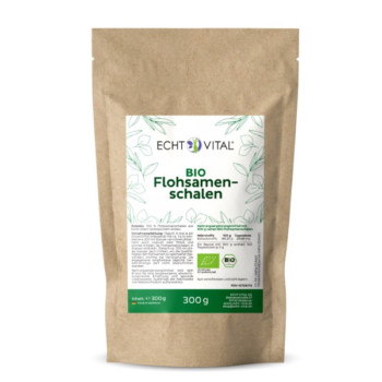 ECHT VITAL Bio Flohsamenschalen Pulver