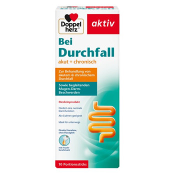 DOPPELHERZ Bei Durchfall flüssig Sticks
