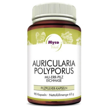 AURICULARIA POLYPORUS Pilzpulver-Kapseln
