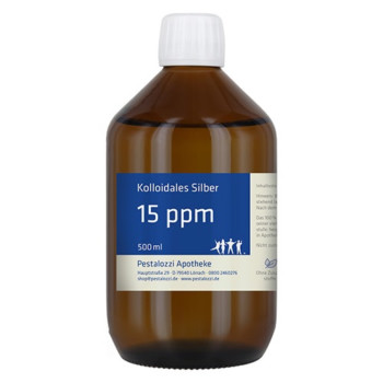 Kolloidales Silber (Silberwasser) 15 ppm