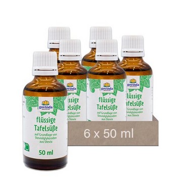 Govinda Flüssige Tafelsüße Stevia