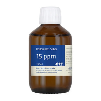 Kolloidales Silber (Silberwasser) 15 ppm